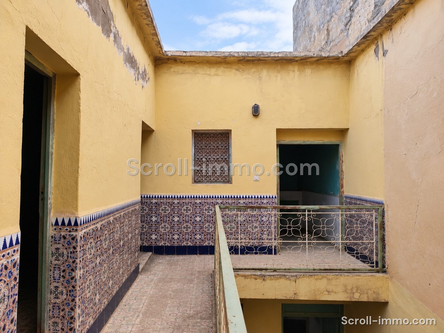 Riad authentique à rénové – 171m² à Bab Aylan