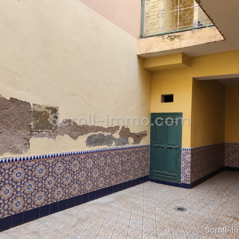 Riad authentique à rénové – 171m² à Bab Aylan