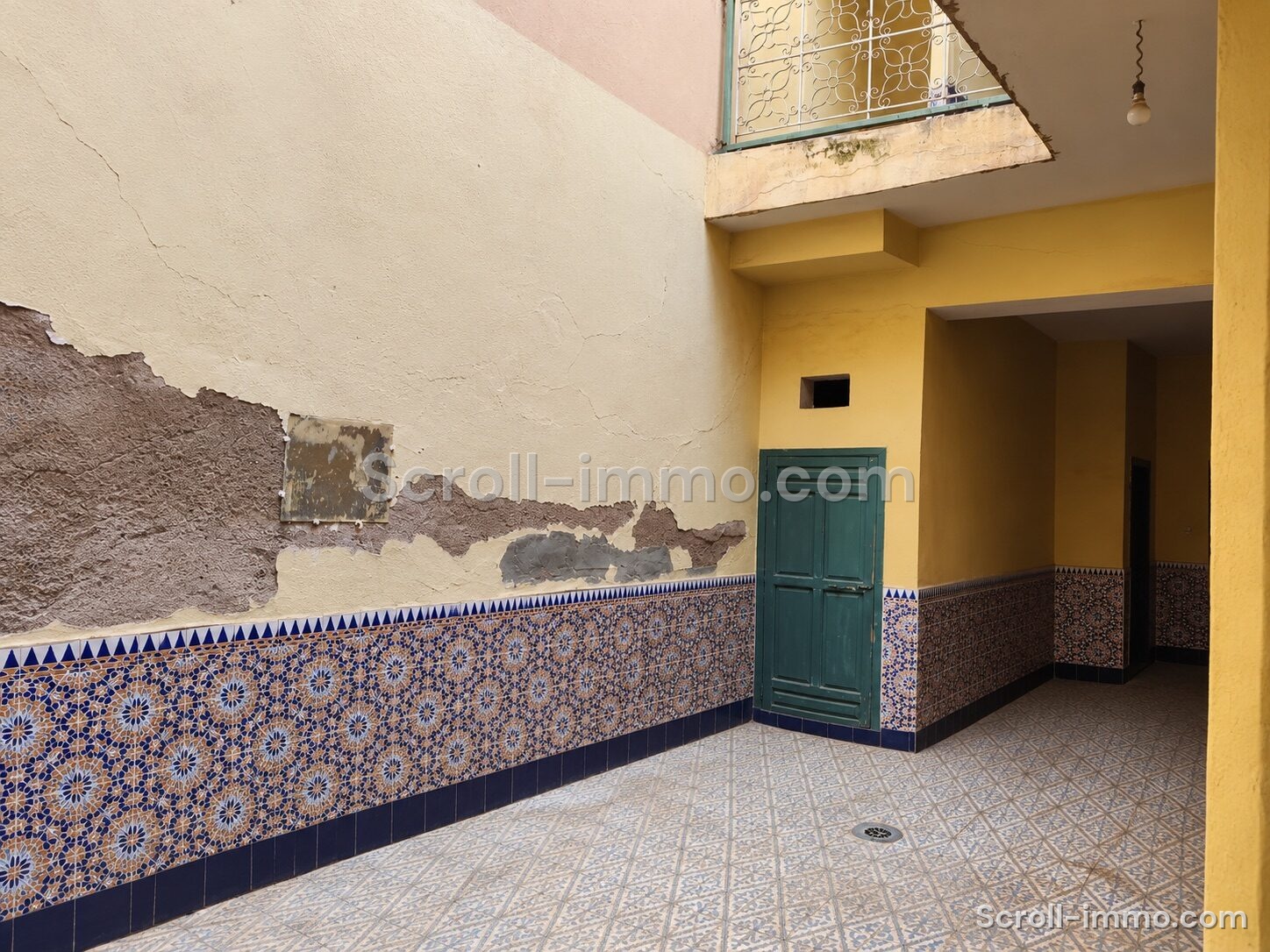 Riad authentique à rénové – 171m² à Bab Aylan
