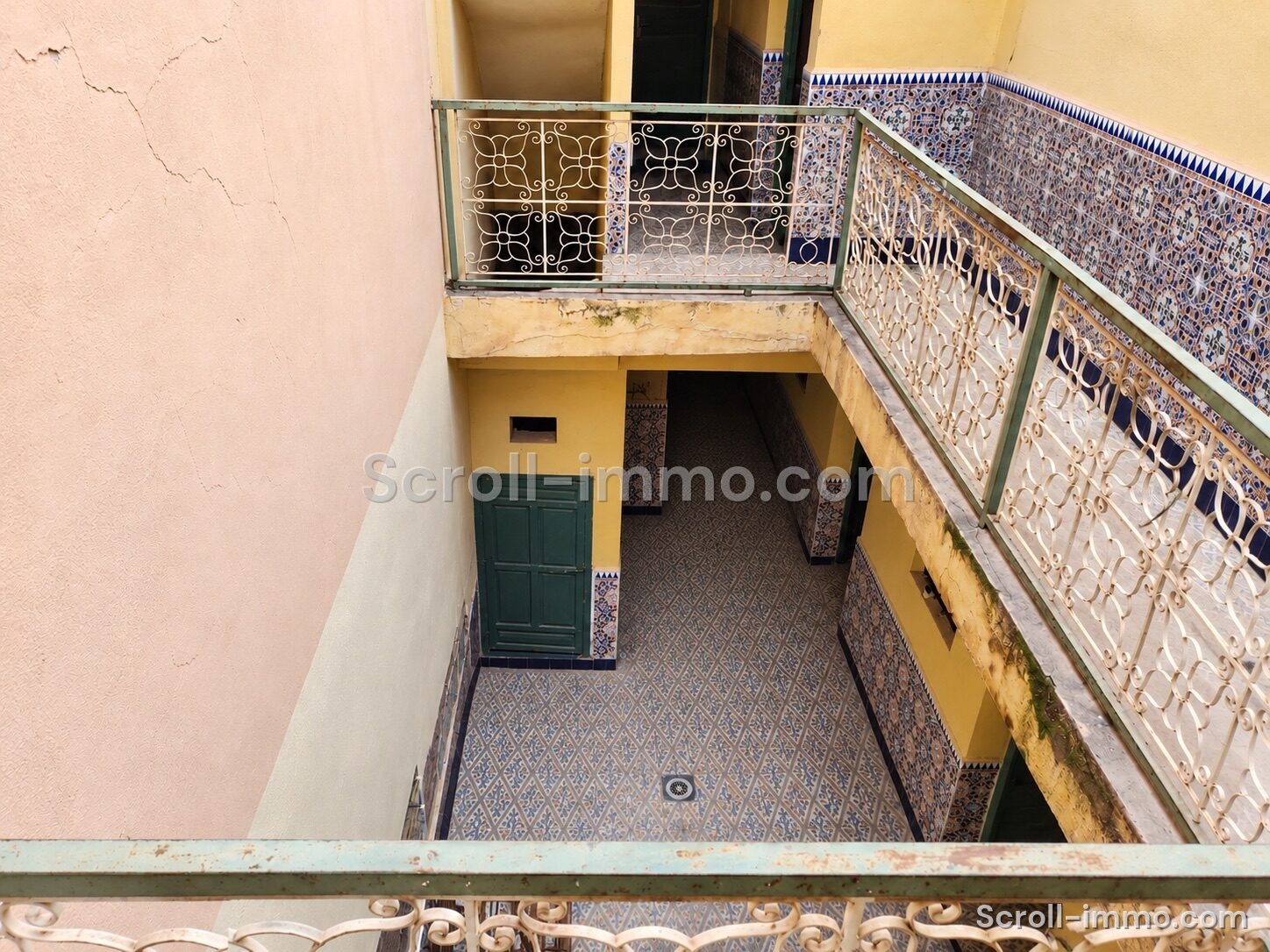 Riad authentique à rénové – 171m² à Bab Aylan