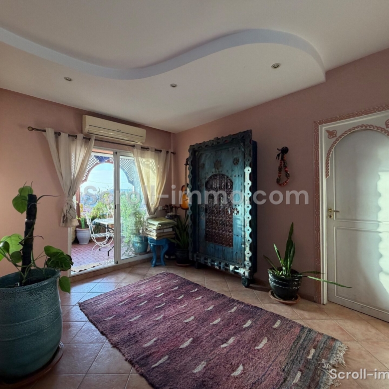 À vendre appartement ensoleillé avec terrasse – 111m² à Guéliz