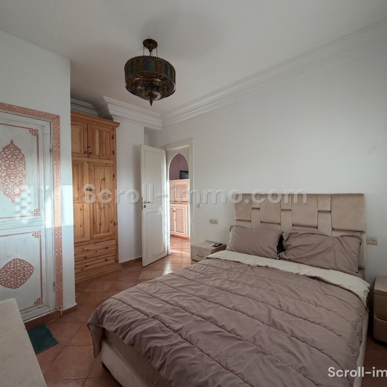 À vendre appartement ensoleillé avec terrasse – 111m² à Guéliz