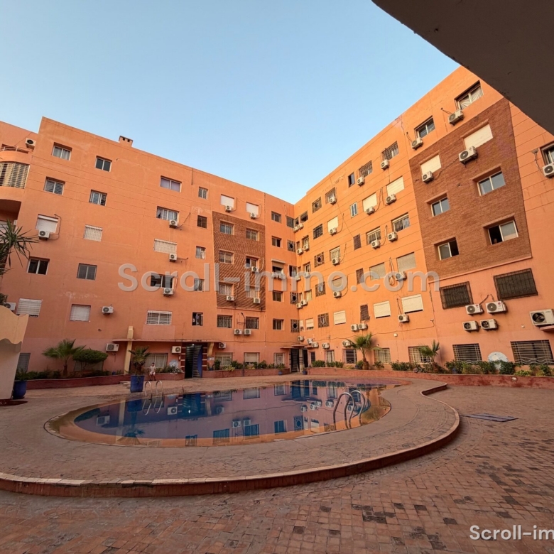 À vendre appartement ensoleillé avec terrasse – 111m² à Guéliz