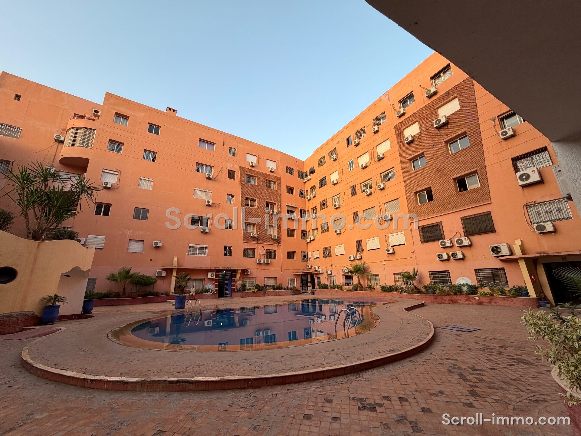 À vendre appartement ensoleillé avec terrasse – 111m² à Guéliz