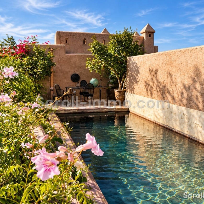 Riad d’exception – 1000m² à Kaat Benahid