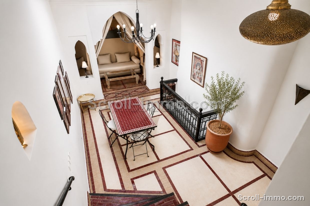 photo_01 Riad traditionnel — 120m² à Kennaria, Marrakech Médina